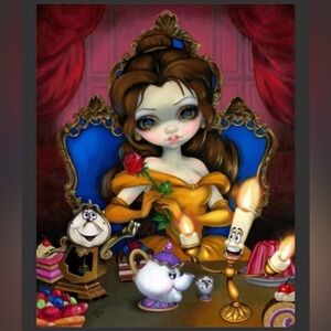 DISNEY GALLERY LIMITED EDITION ART “BELLE’S ENCHANTMENT” JASMINE BECKET-GRIFFITH